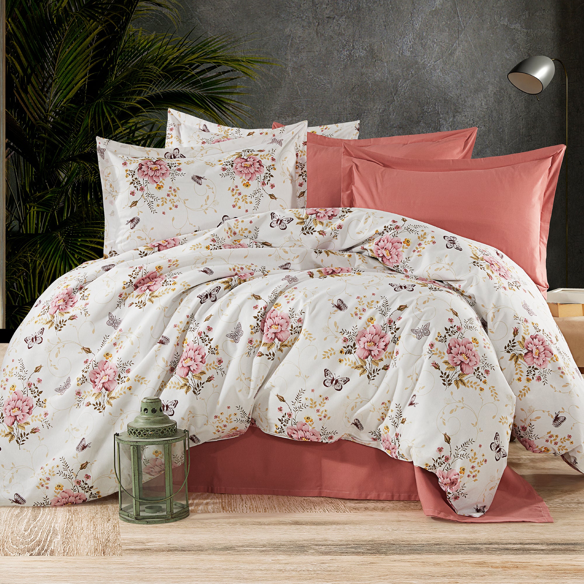 Lenjerie de pat bumbac 100% - 4 piese | 17821-R