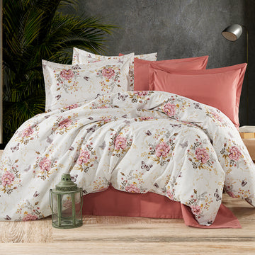 Lenjerie de pat bumbac 100% - 4 piese | 17821-R