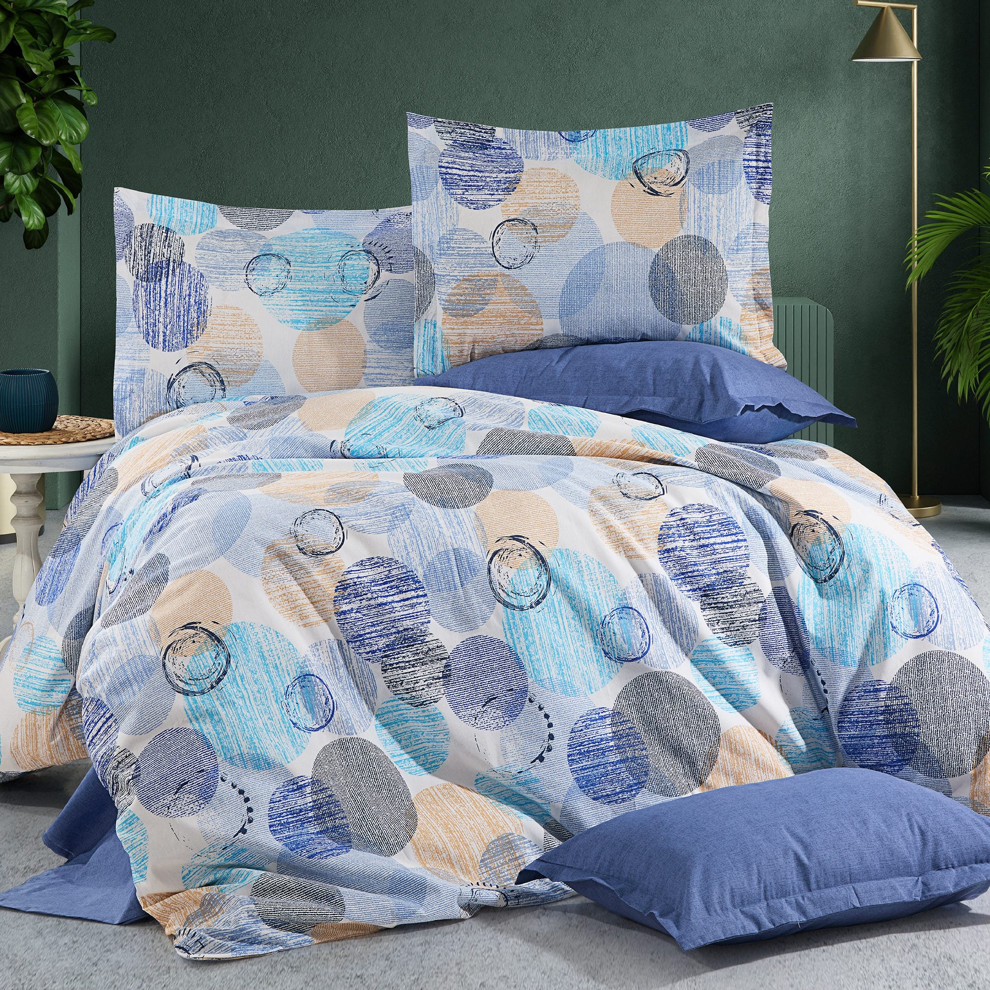Lenjerie de pat bumbac 100% - 4 piese | 17818-R