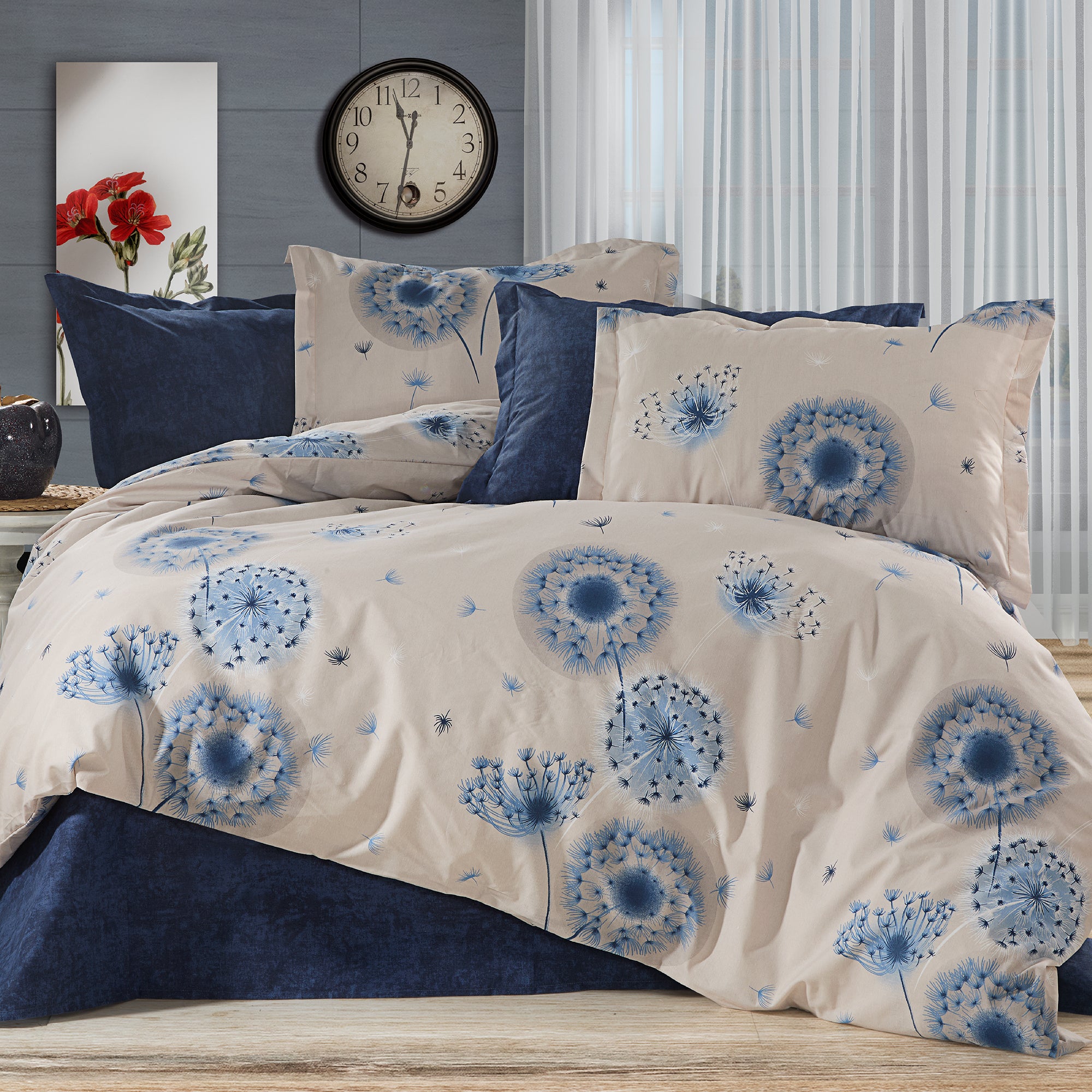 Lenjerie de pat bumbac 100% - 4 piese | 17812-R