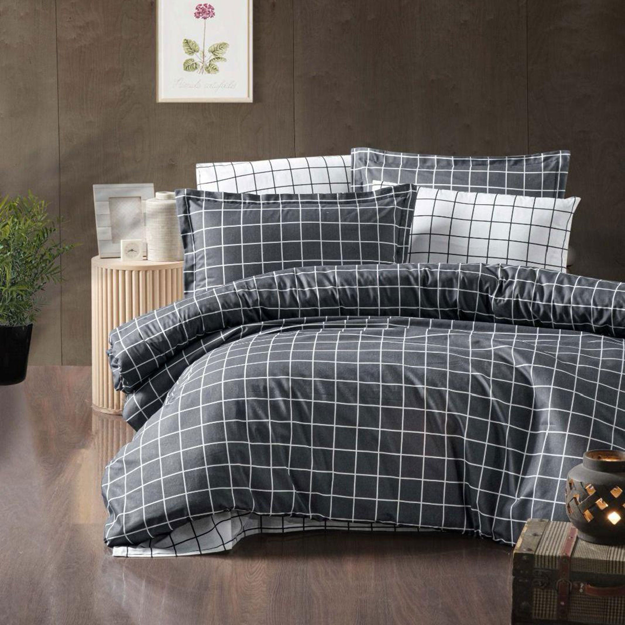 Lenjerie de pat bumbac 100% - 4 piese | 12896-R