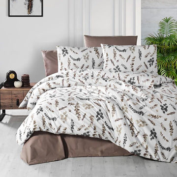 Lenjerie de pat ranforce Clasy King size  | 11251-R