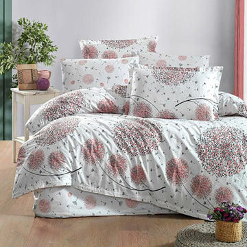 Lenjerie de pat ranforce Clasy King size  | 11253-R