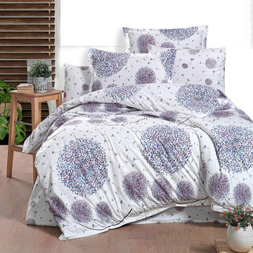 Lenjerie de pat ranforce Clasy King size  | 11257-R