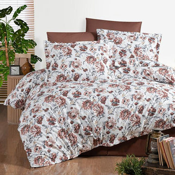 Lenjerie de pat ranforce Clasy King size  | 11259-R