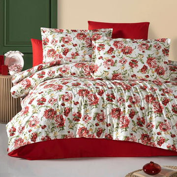 Lenjerie de pat ranforce Clasy King size  | 11262-R