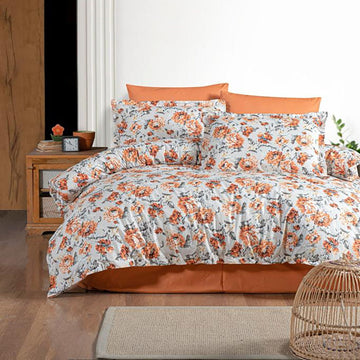 Lenjerie de pat ranforce Clasy King size  | 11268-R