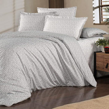 Lenjerie de pat ranforce Clasy King size  | 11272-R