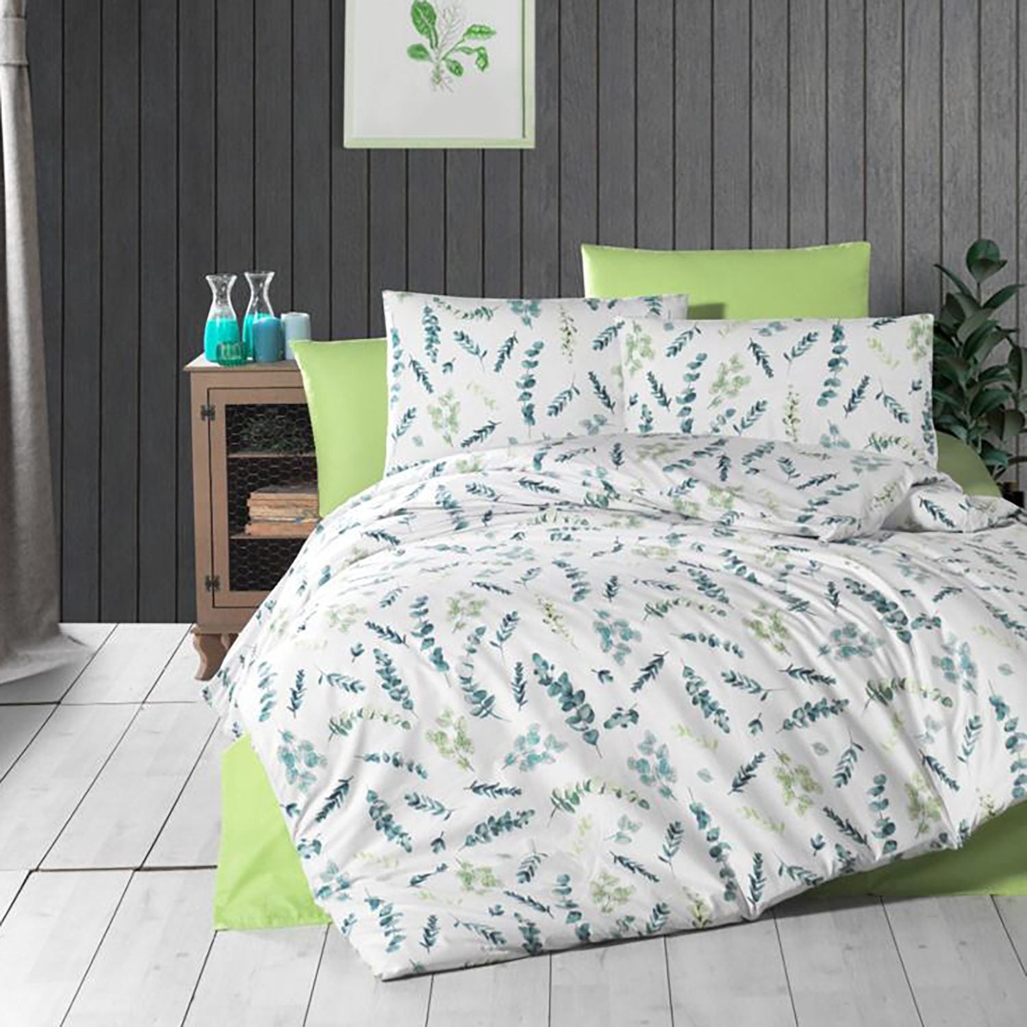Lenjerie de pat ranforce Clasy King size  | 11275-R