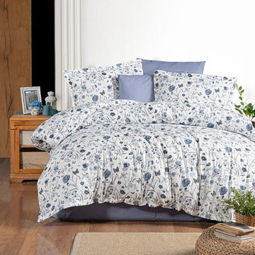 Lenjerie de pat ranforce Clasy King size  | 11280-R