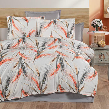 Lenjerie de pat ranforce Clasy King size  | 11281-R