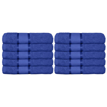 Set 10 prosoape 100% Bumbac - model NewLook Border | 0067