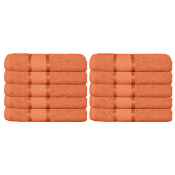 Set 10 prosoape 100% Bumbac - model NewLook Border | 0074