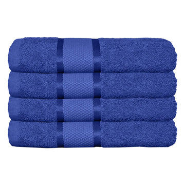 Set 4 prosoape 100% Bumbac - model NewLook Border | 0065