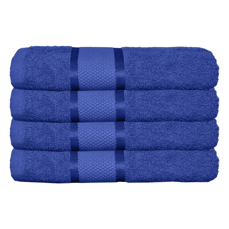 Set 4 prosoape 100% Bumbac - model NewLook Border | 0065