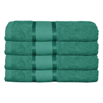 Set 4 prosoape 100% Bumbac - model NewLook Border | 0057