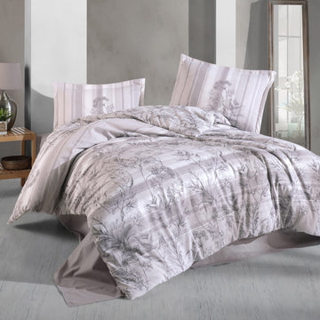 Lenjerie de pat ranforce Clasy King size  | 15600-R