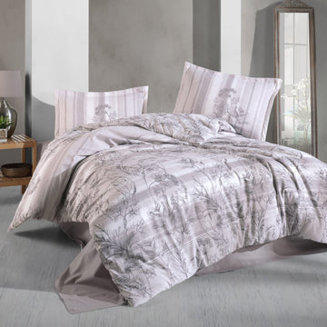Lenjerie de pat ranforce Clasy King size  | 15597-R