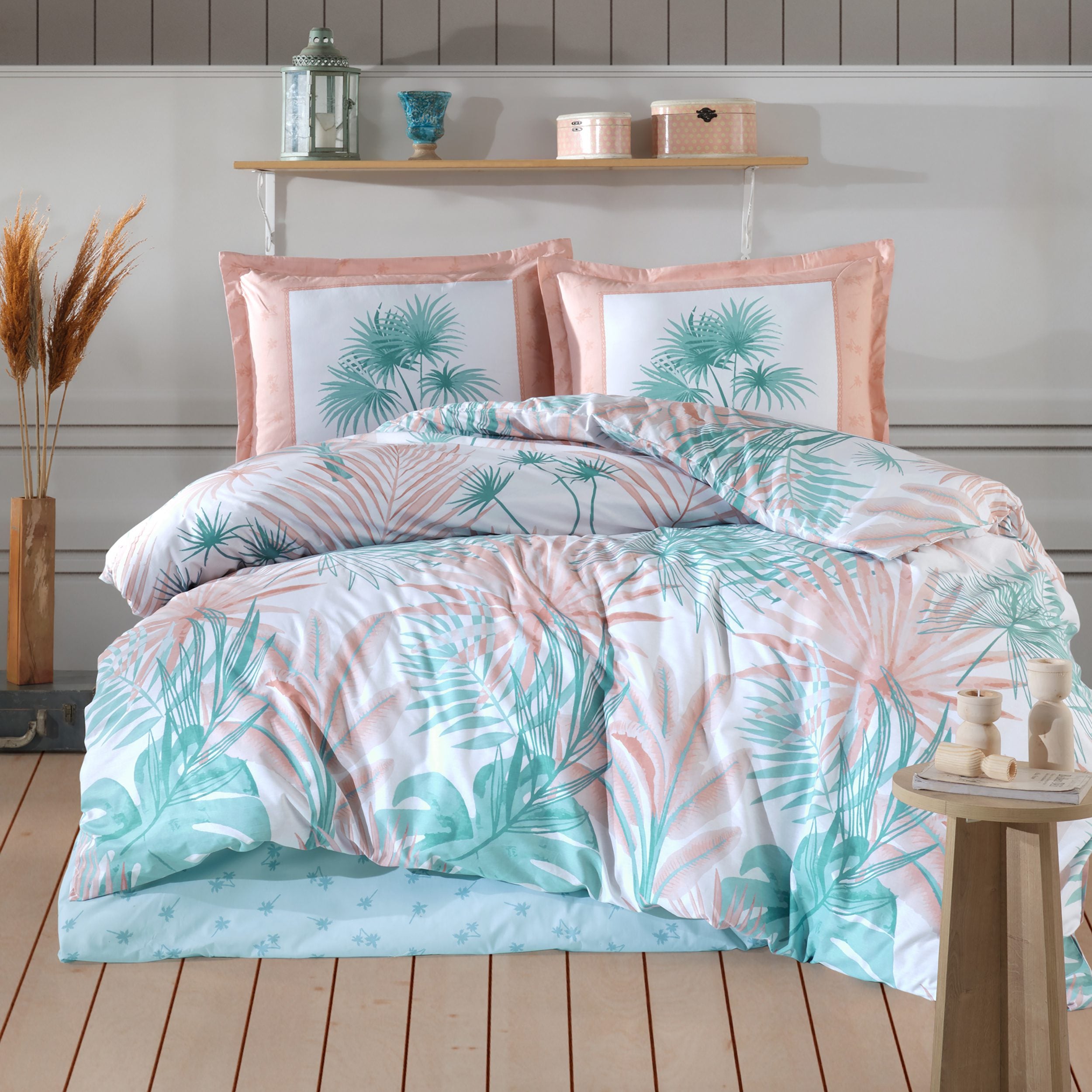 Lenjerie de pat ranforce Clasy King size  | 15598-R