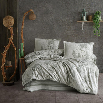 Lenjerie de pat ranforce Clasy King size  | 11284-R