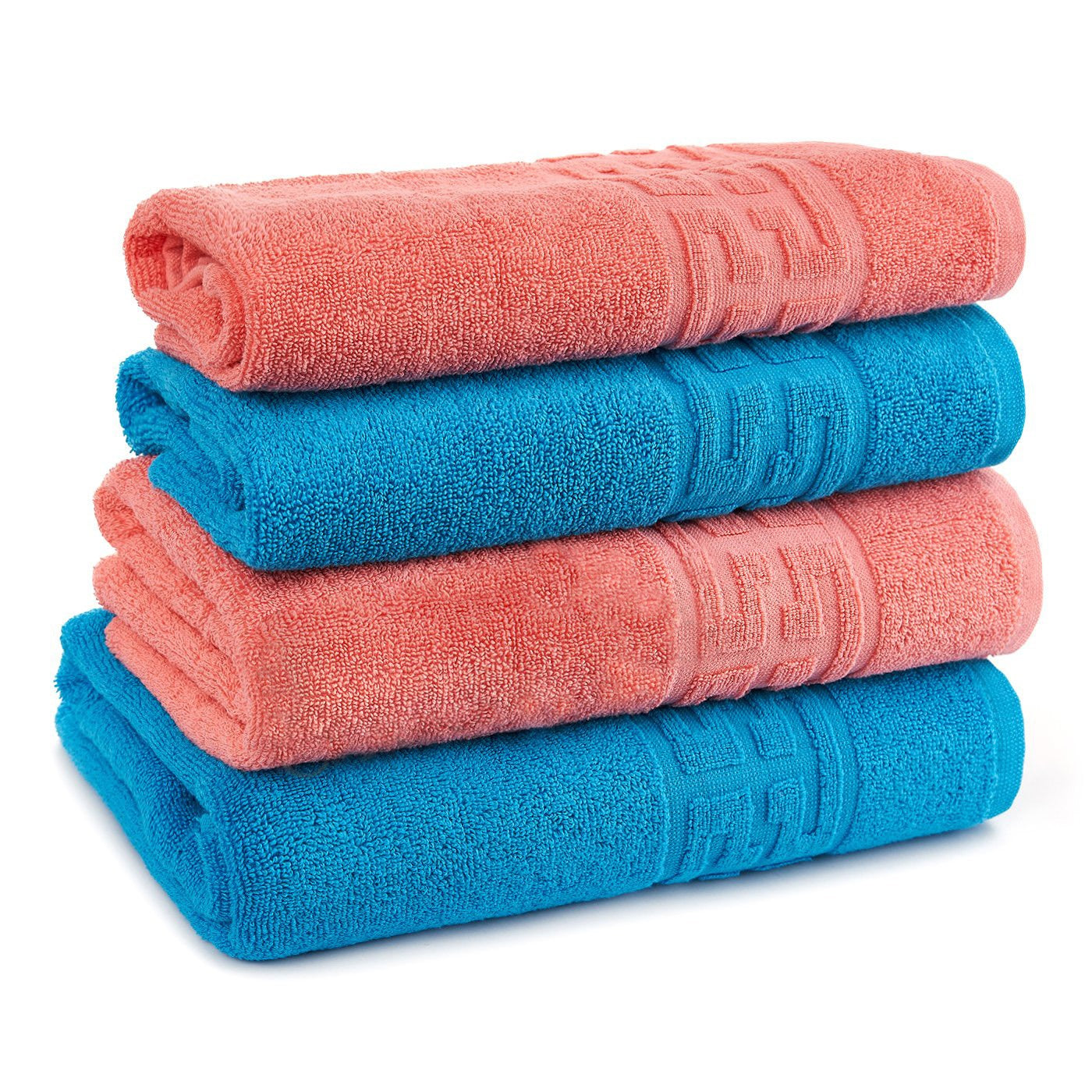 Set 4 Prosoape 2x50x90cm 2x70x140 100% Bumbac | 008
