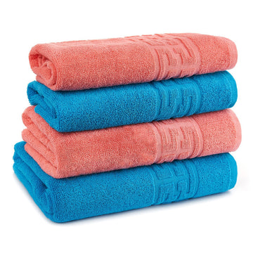 Set 4 Prosoape 2x50x90cm 2x70x140 100% Bumbac | 008