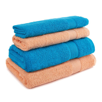 Set 4 Prosoape 2x50x90 2x70x140 100% Bumbac | 2689