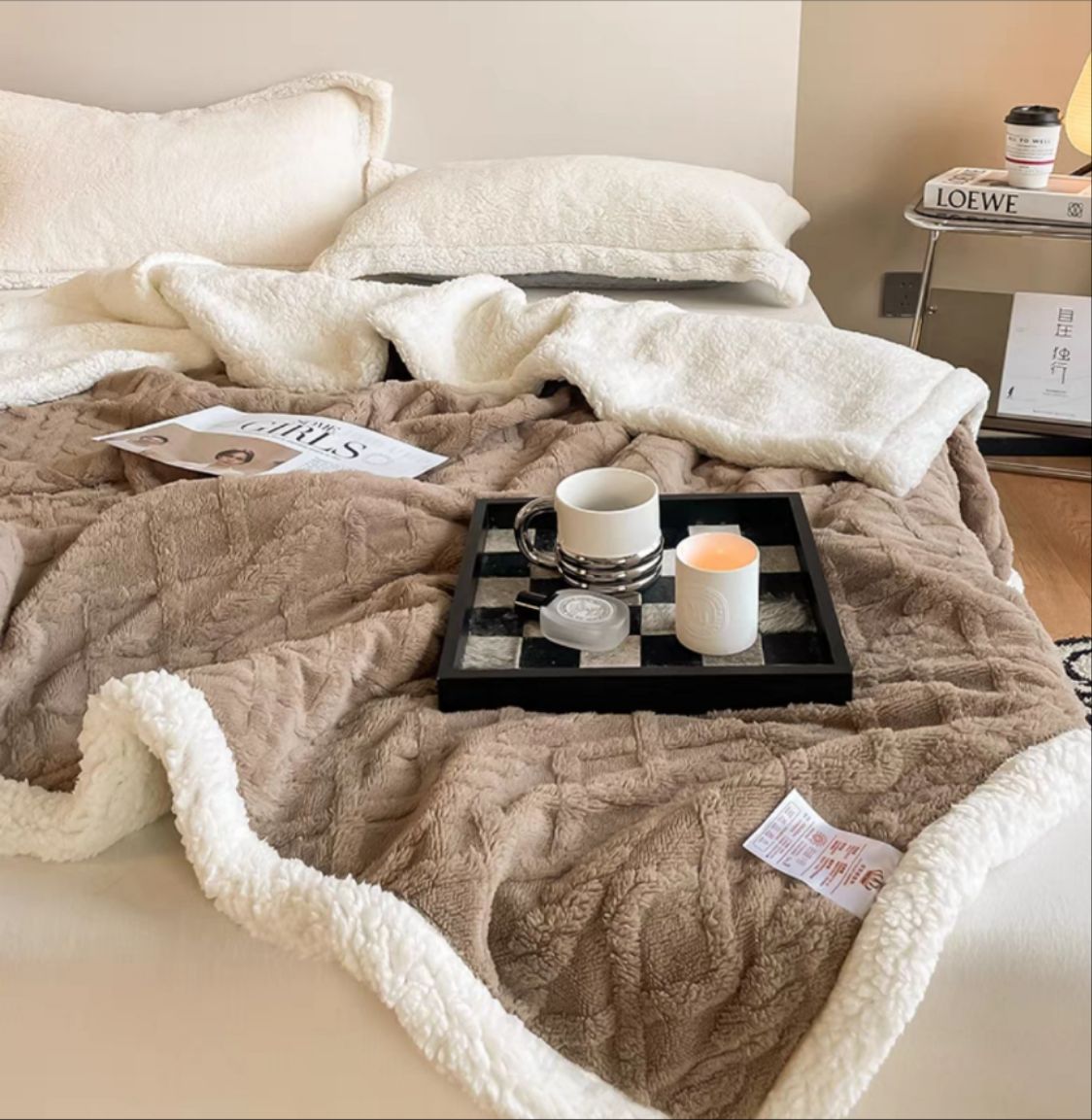 Patura cocolino cu blanita | 7011-VH
