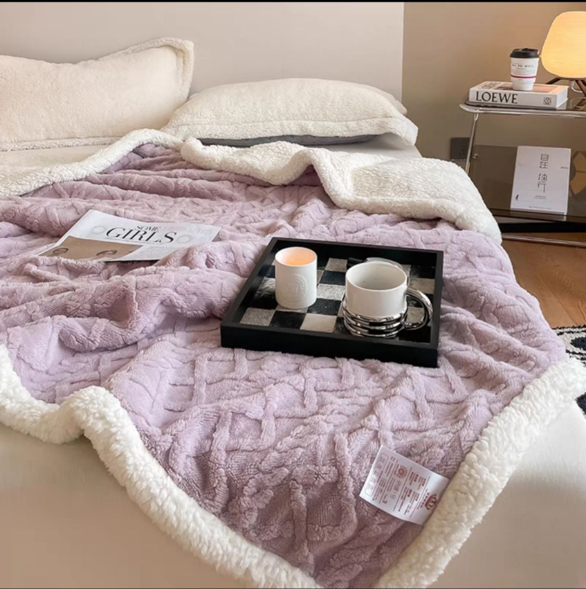 Patura cocolino cu blanita | 7006-VH