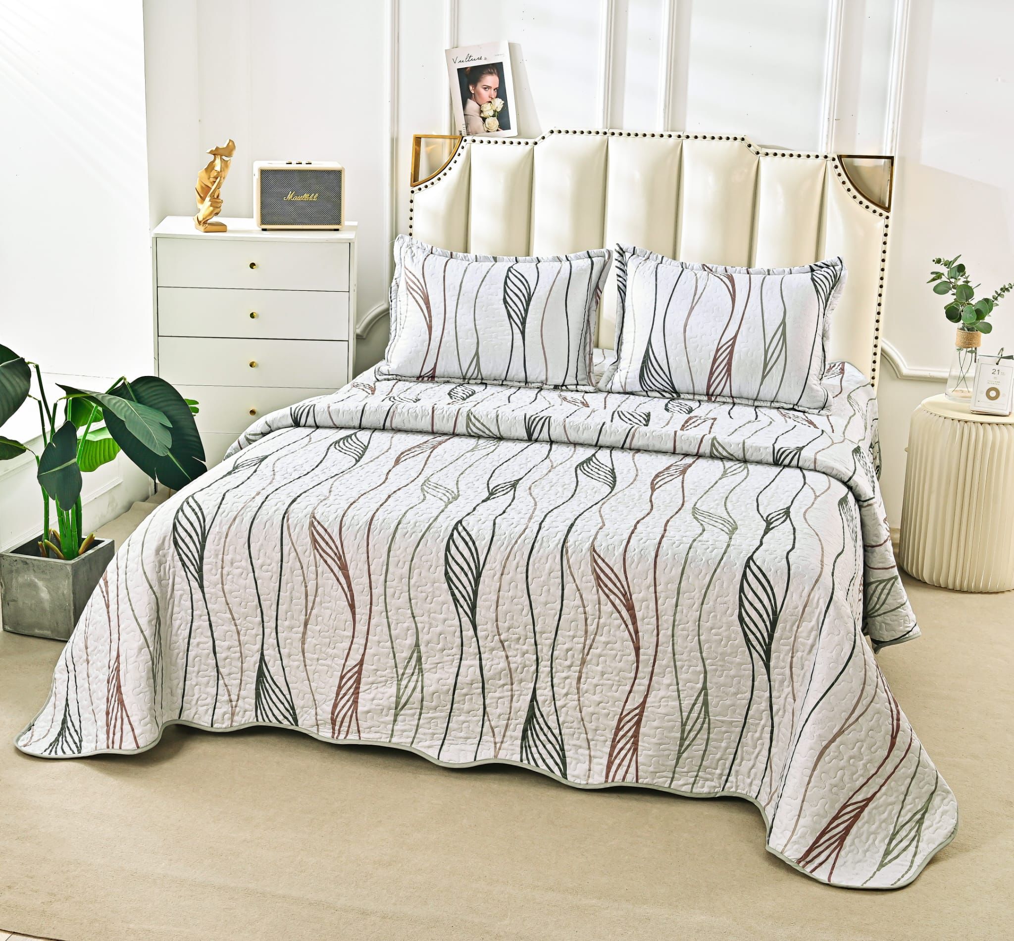 Cuvertura de pat - 3 piese | 7240-P
