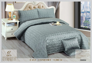 Cuvertura de pat de catifea Deluxe - 5 piese | 9394-CH