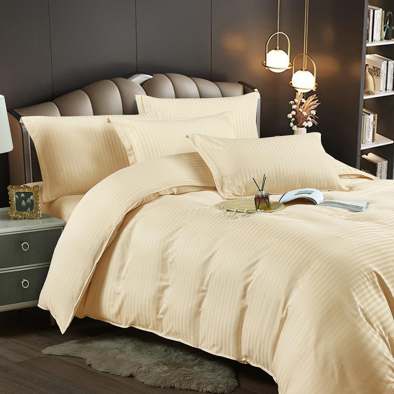 Lenjerie de pat bumbac damasc premium | 8610-J