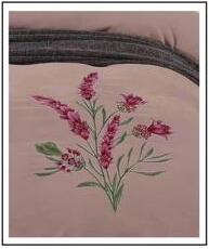 Lenjerie de pat bumbac finet Brodat de Lux – 4 piese | 8548-SE