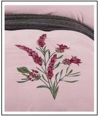 Lenjerie de pat bumbac finet Brodat de Lux – 4 piese | 8547-SE