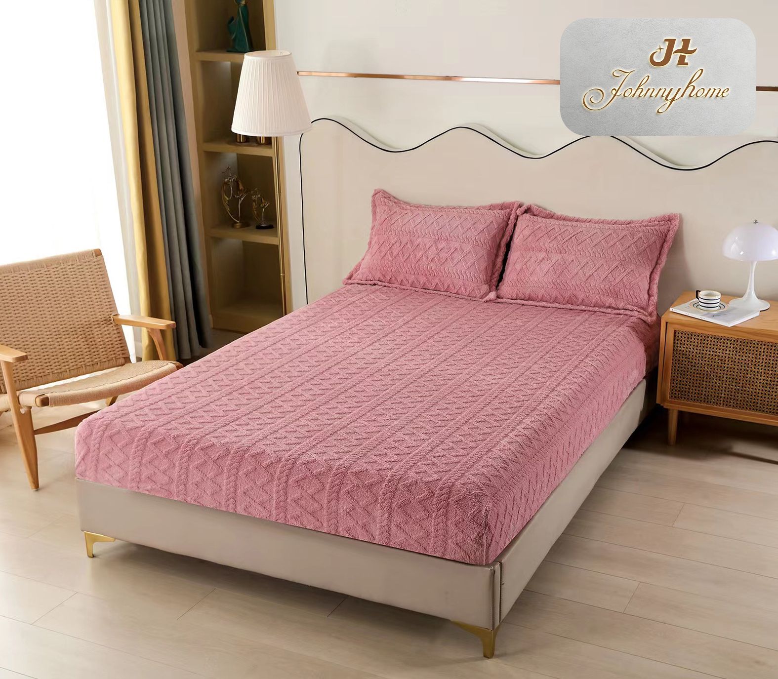 Husa de pat cocolino - 3 piese | 8722-C