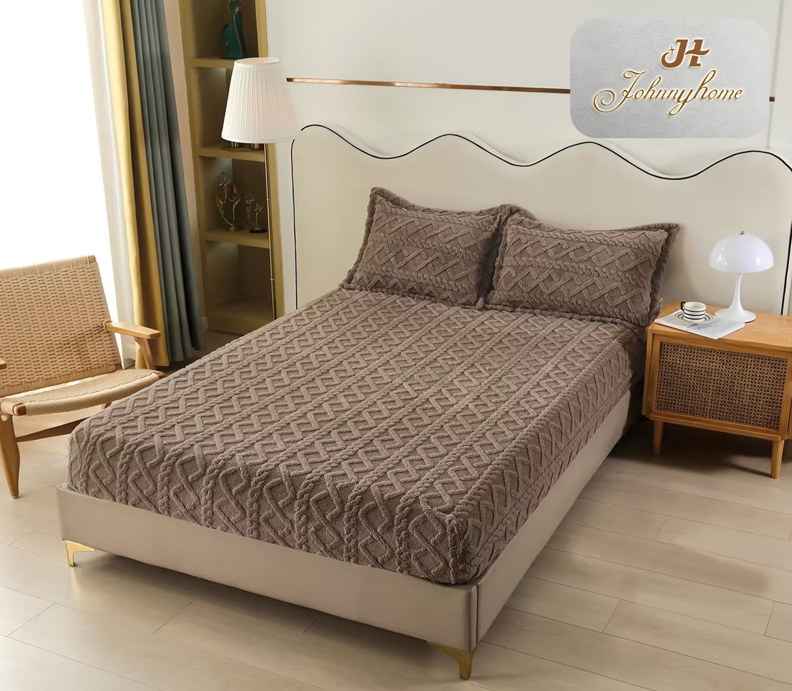 Husa de pat cocolino - 3 piese | 8719-C