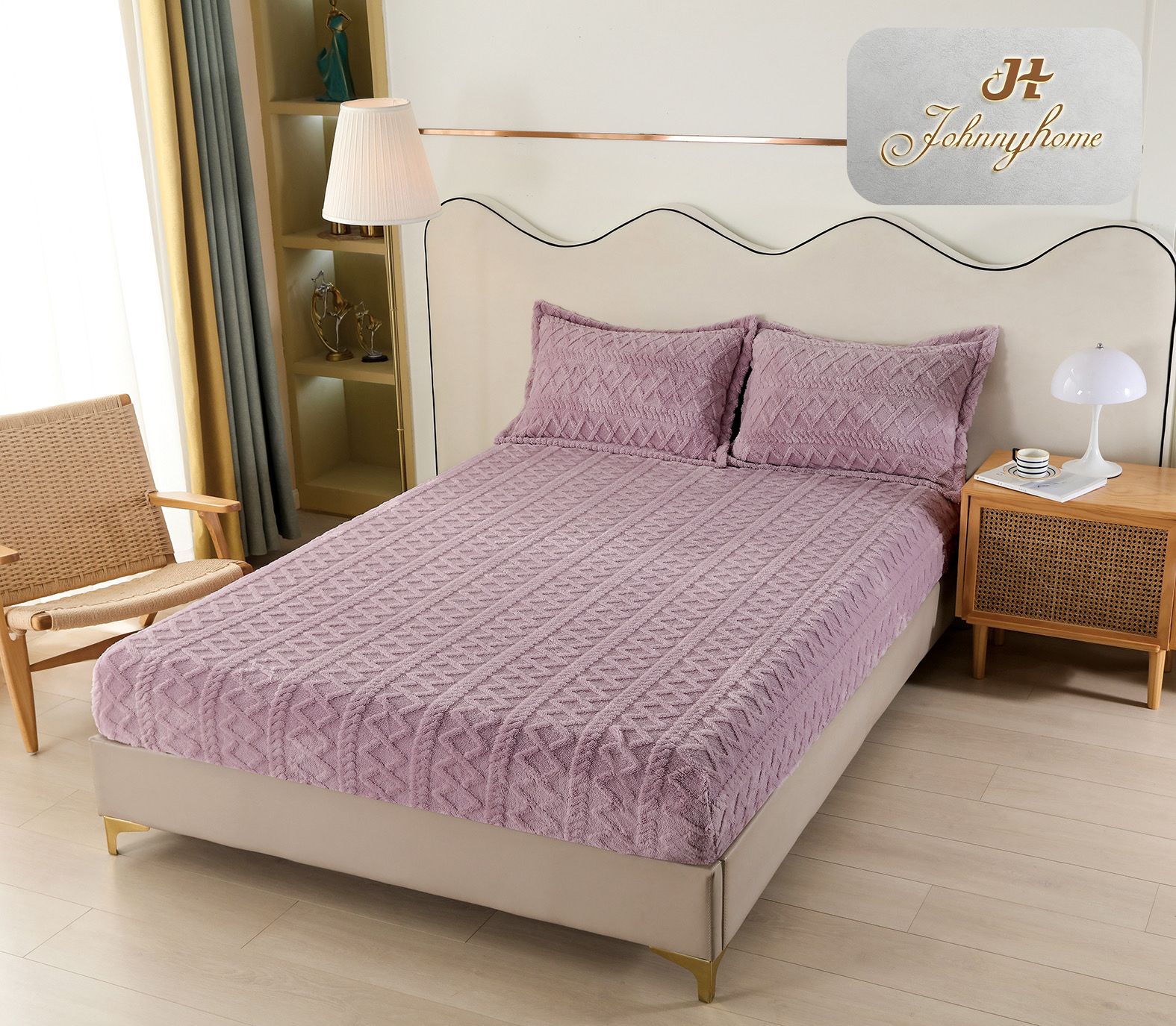 Husa de pat cocolino - 3 piese | 8715-C