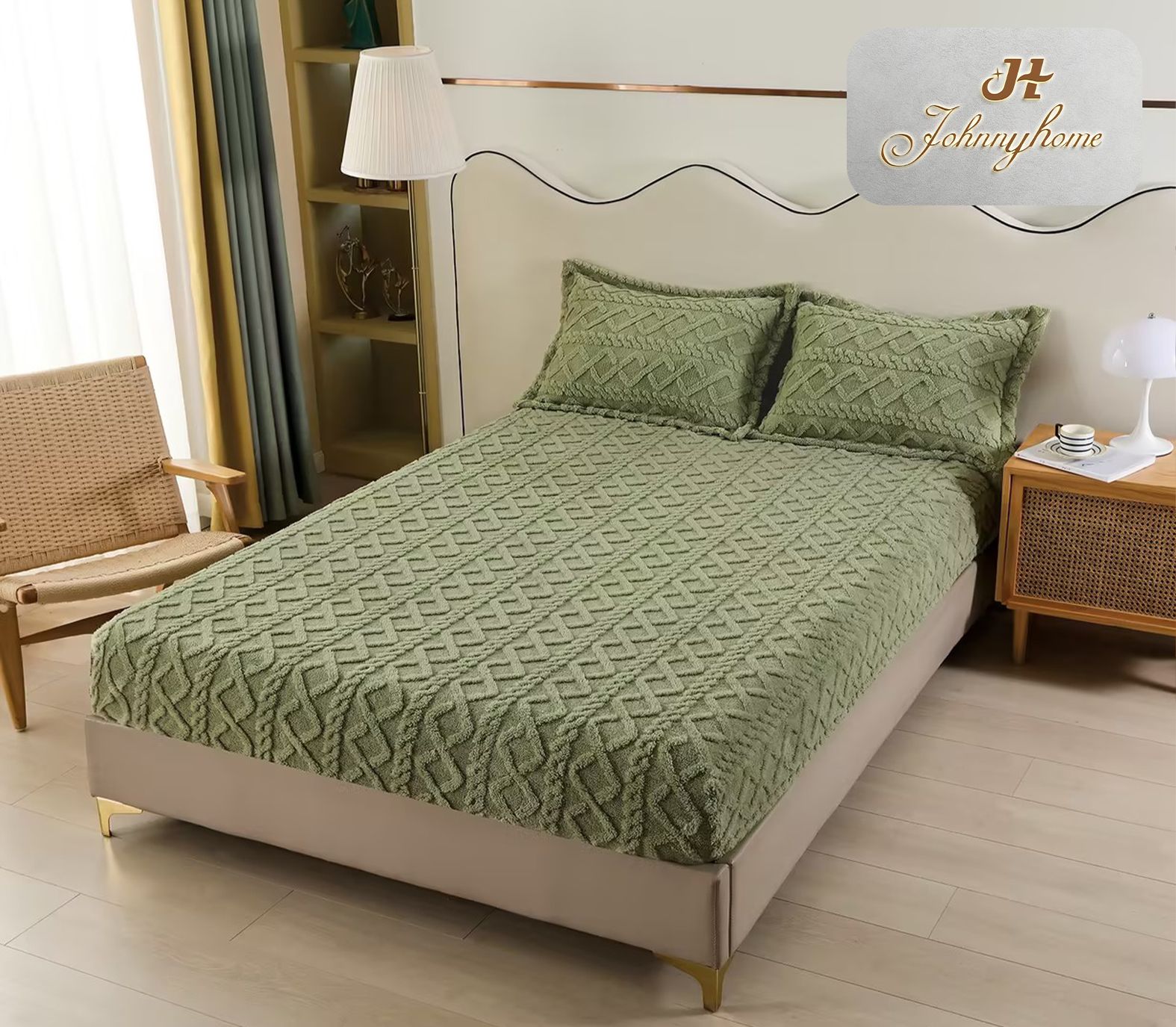 Husa de pat cocolino - 3 piese | 8713-C
