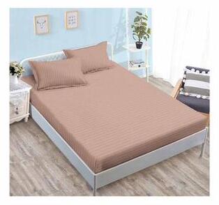 Lenjerie de pat damasc cu elastic – 4 piese | 9127-C