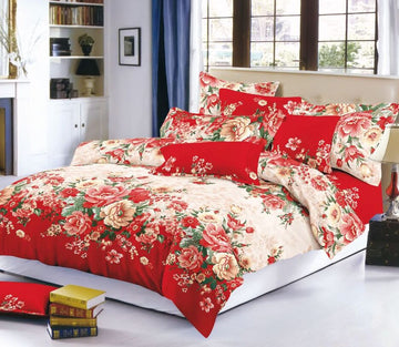 Lenjerie de pat bumbac finet – 6 piese | 9529-SE