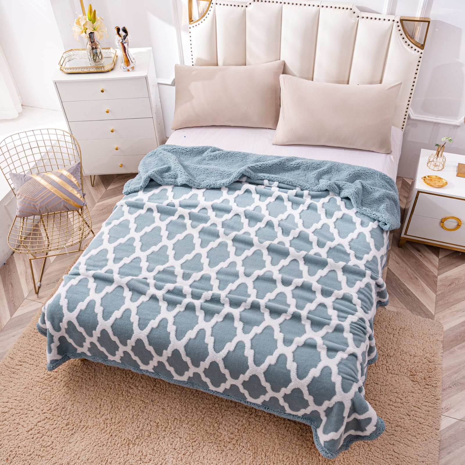 Patura cocolino cu blanita | 9602-P