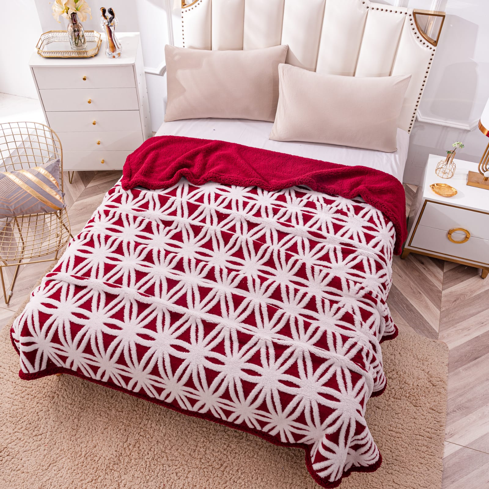 Patura cocolino cu blanita | 9598-P