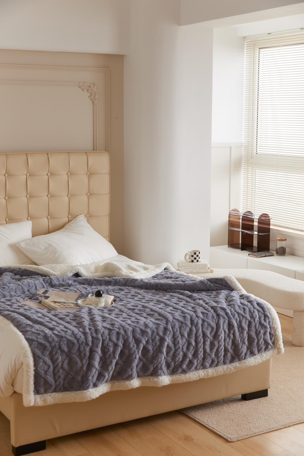 Patura cocolino Premium cu blanita | 10053-J