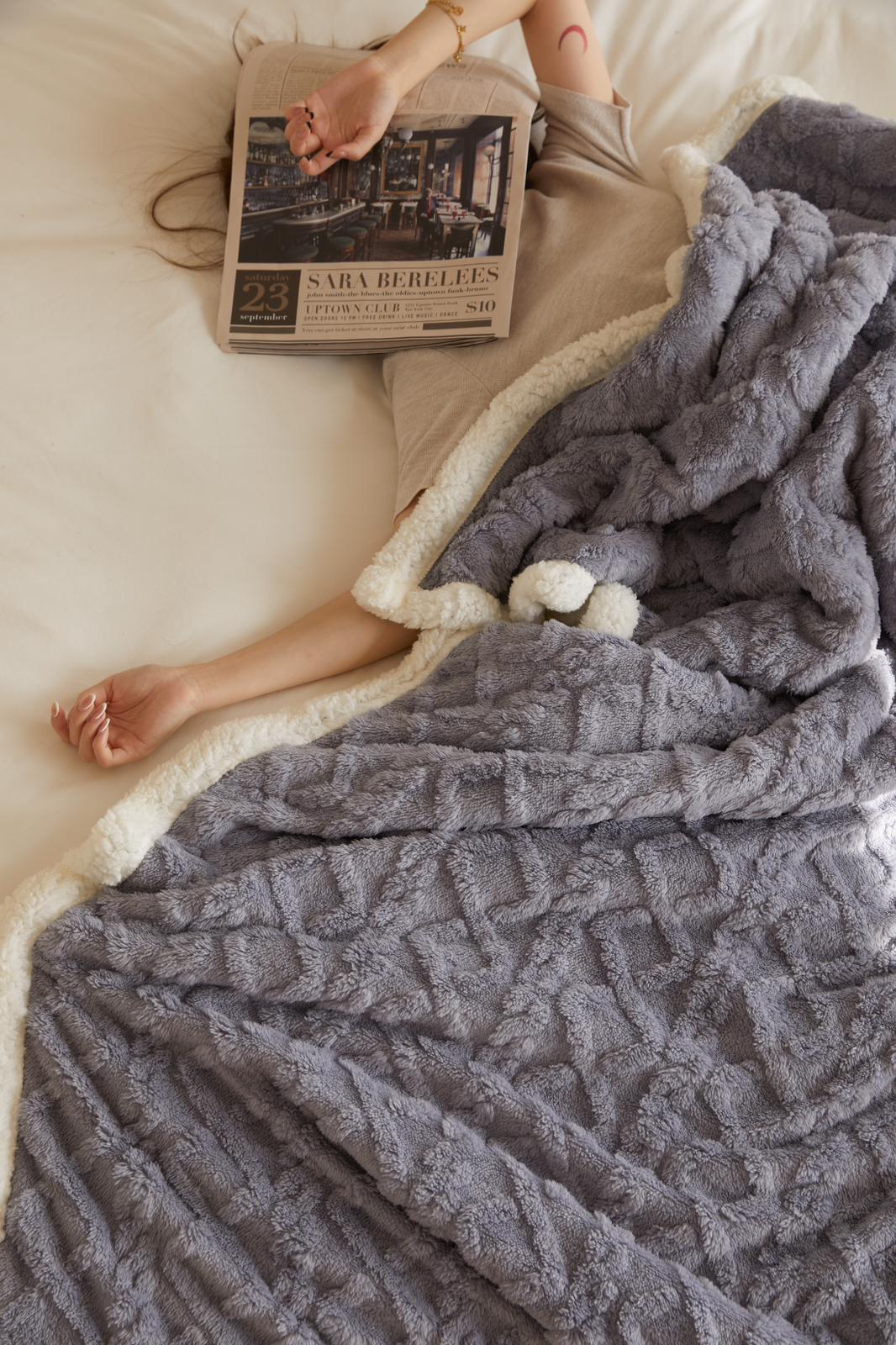 Patura cocolino Premium cu blanita | 10053-J