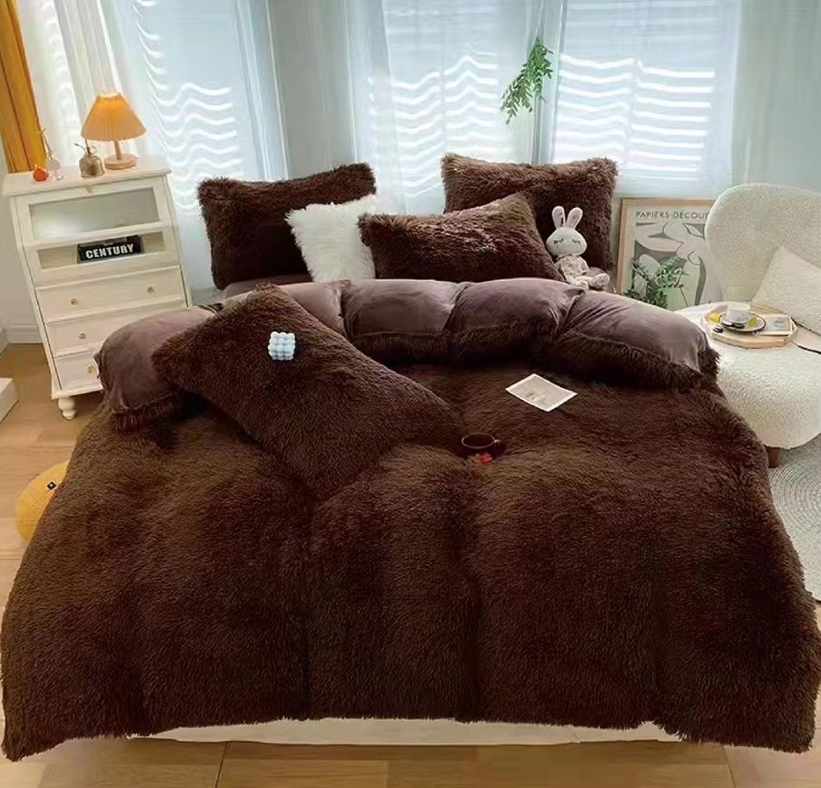 Lenjerie de pat cocolino Fluffy – 4 piese | 10037-CH