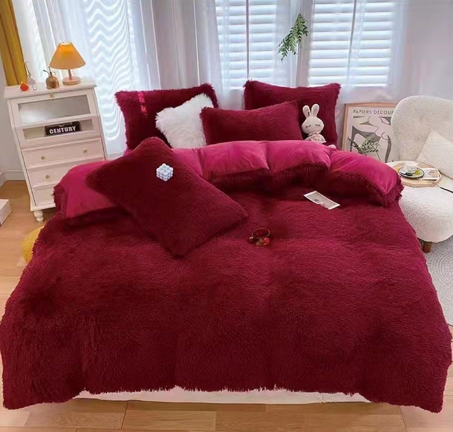Lenjerie de pat cocolino Fluffy – 4 piese | 10034-CH