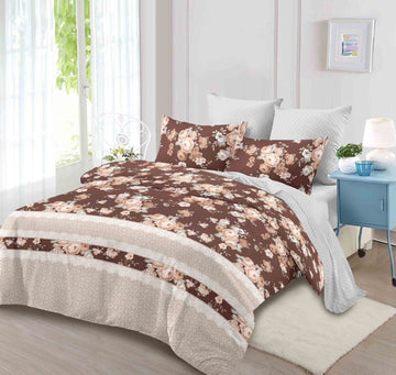 Lenjerie de pat bumbac finet - 6 piese | 10716-PR