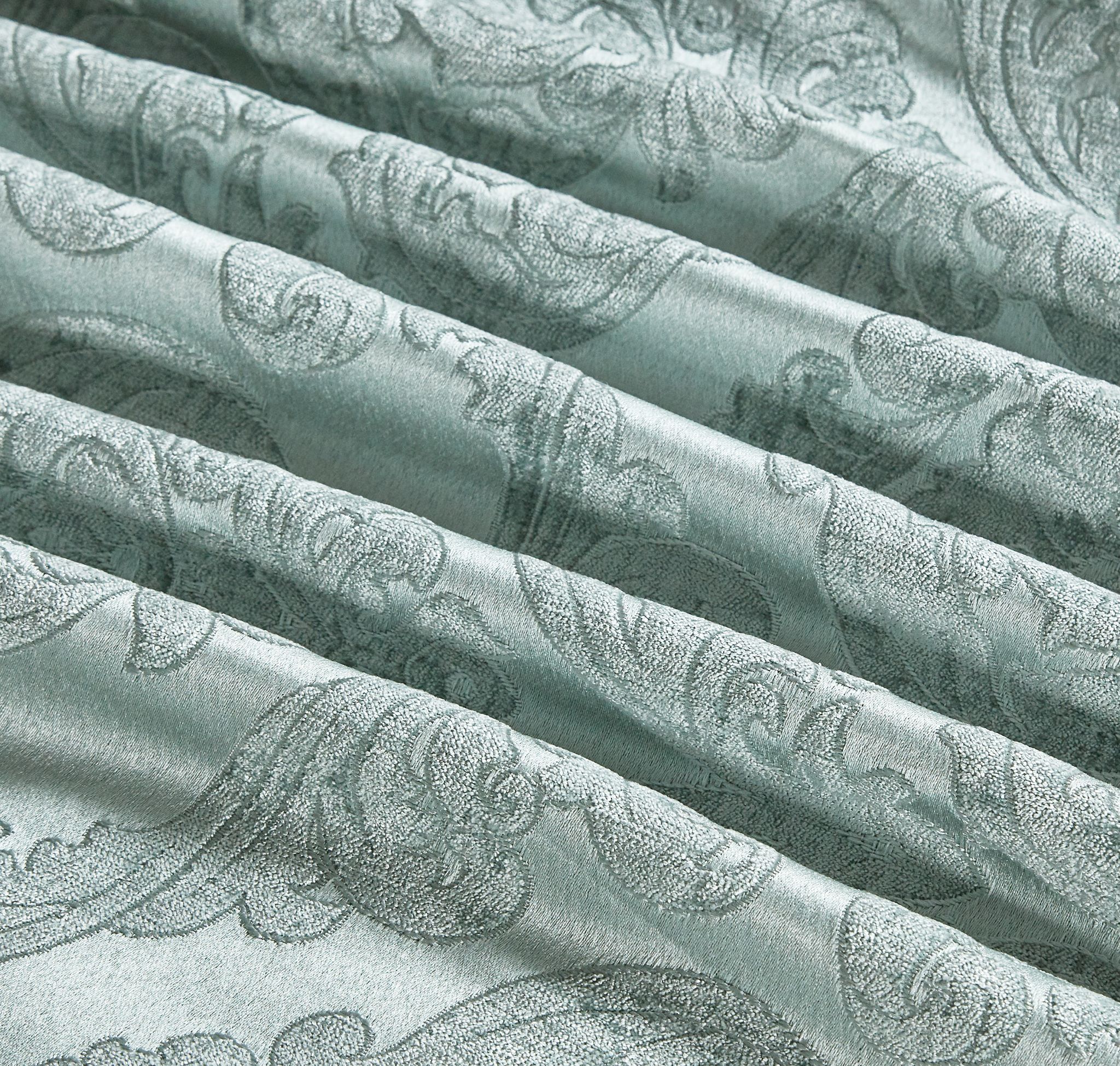 Set lenjerie de pat bumbac Jacquard + Pilota Jacquard + Perna - 7 piese | 10992-J