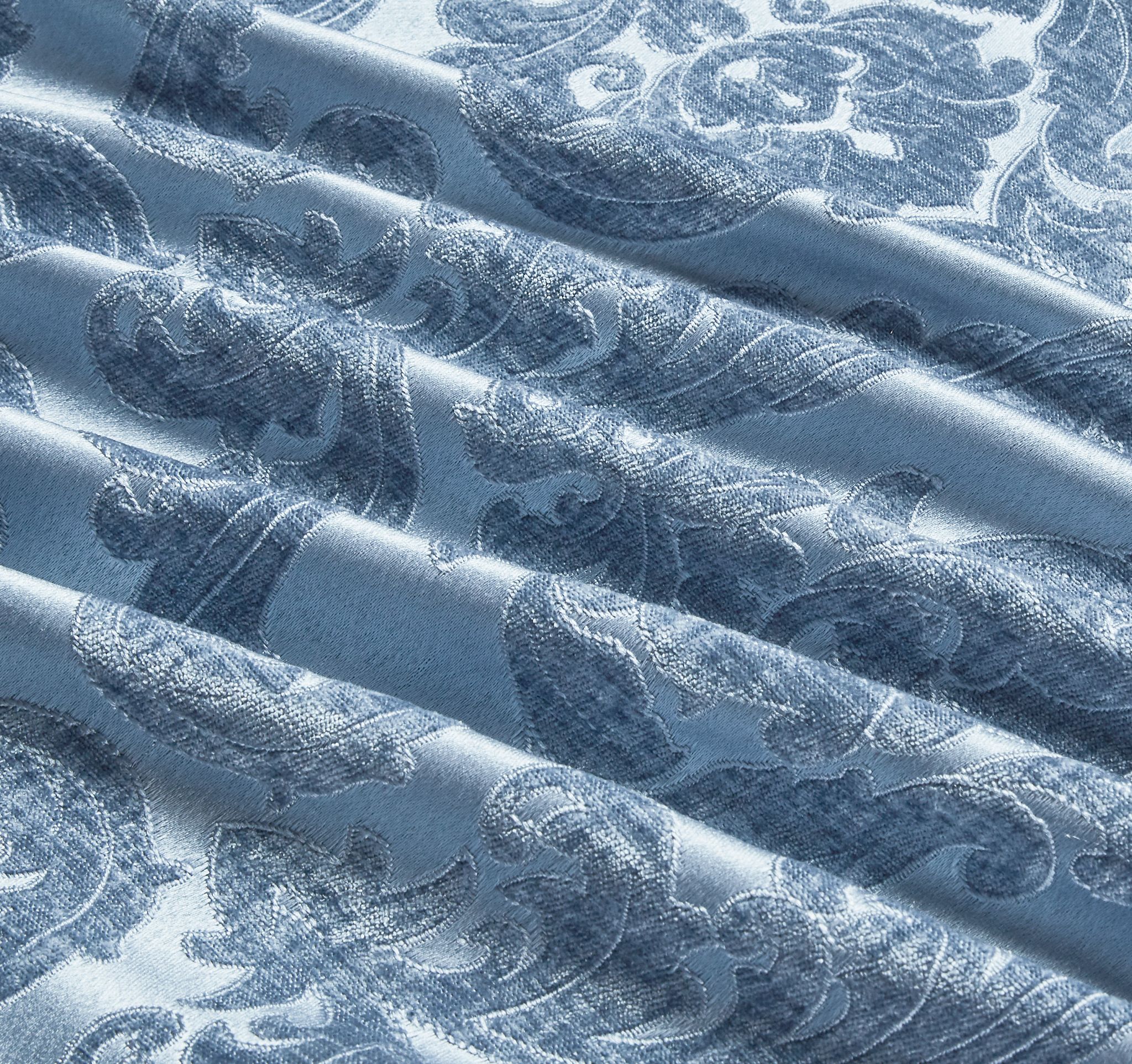 Set lenjerie de pat bumbac Jacquard + Pilota Jacquard + Perna - 7 piese | 10995-J