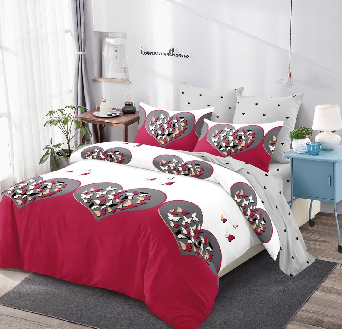 Lenjerie de pat bumbac finet – 6 piese | 11194-V